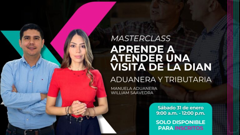 Aprende a atender una visita de la DIAN – MASTERCLASS EN VIVO