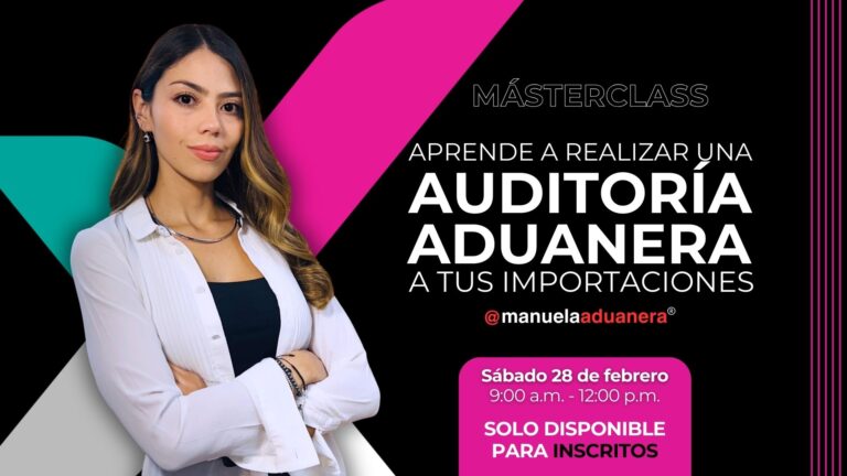 Masterclass en vivo: Atención Aduanera