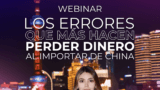 Errores al importar desde China - Grabación